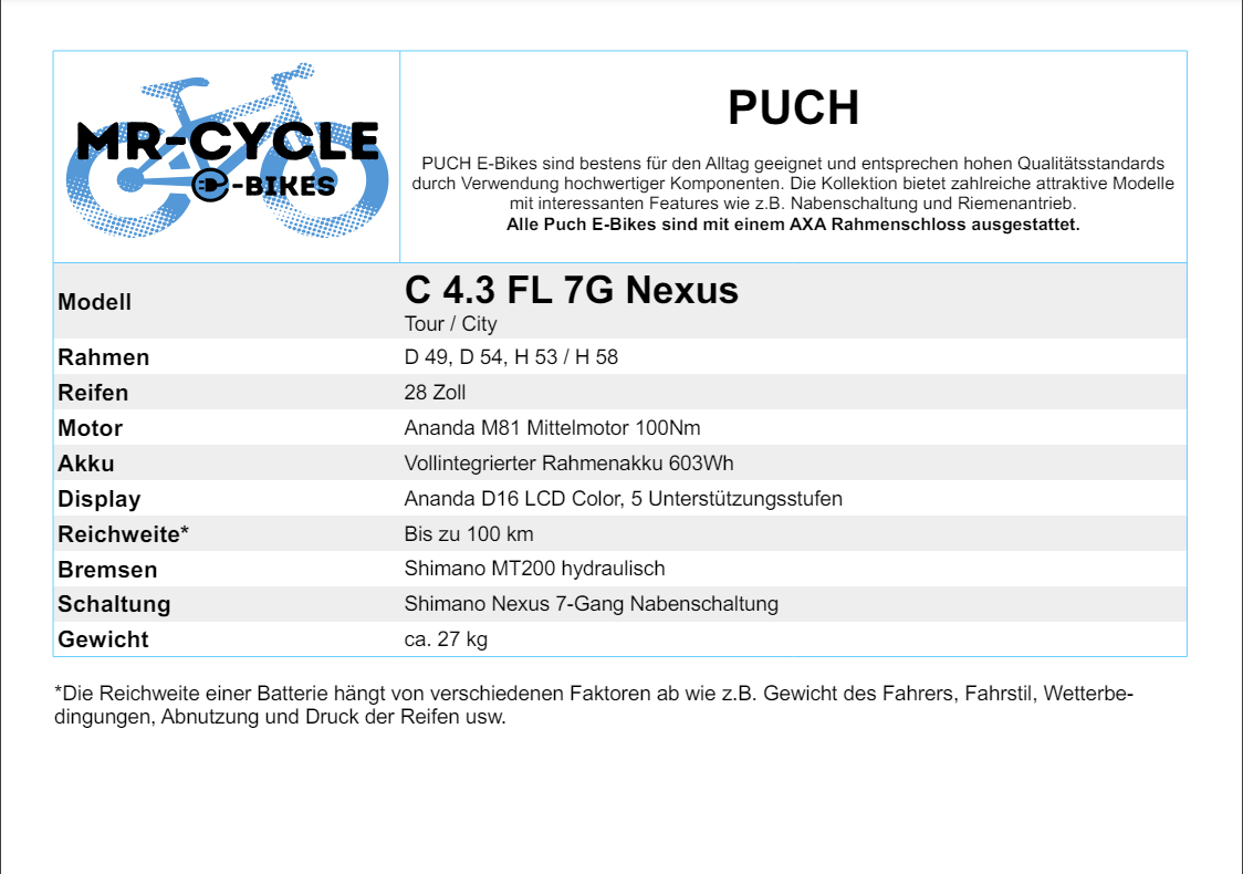 Puch c4.3